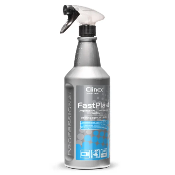 Antistatic preparation for cleaning plastic, household appliances, furniture, RTV, CLINEX FastPlast 1L