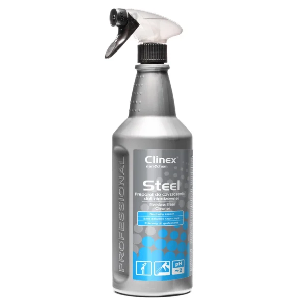 Liquid for cleaning furniture and stainless steel appliances CLINEX Gastro Steel 1L