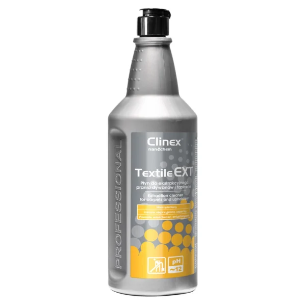 Liquid for machine and hand washing of carpets and upholstery CLINEX Textile EXT 1L