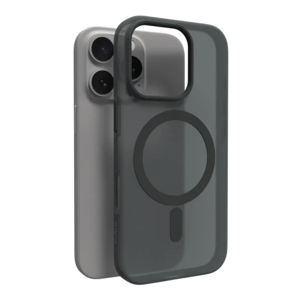 Puro Daylight MagSafe Silicone Case for iPhone 16 Pro Max - Black