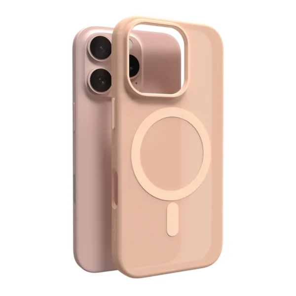 Puro Daylight MagSafe Silicone Case for iPhone 16 Pro Max - Beige