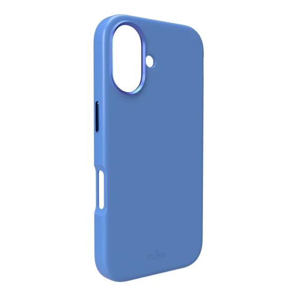 Puro Icon Mag Pro MagSafe Silicone Case for iPhone 16 - Blue