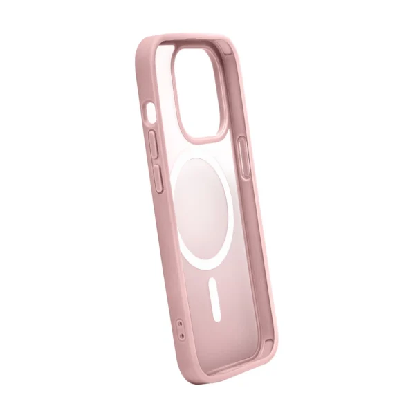 Puro Gradient MagSafe Silicone Case for iPhone 15 Plus - Pink