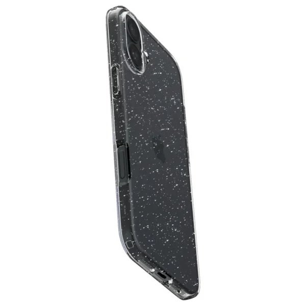 Spigen Liquid Crystal iPhone 16 Case - Clear Glitter