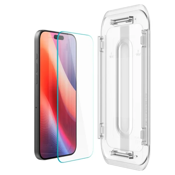 Spigen Glas.tR EZ Fit Tempered Glass for iPhone 16 Pro