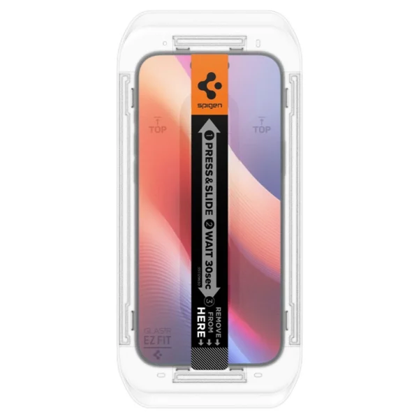 Spigen Glas.tR EZ Fit Tempered Glass for iPhone 16 Pro