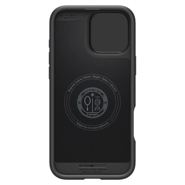 Spigen Optik Armor Mag Case with MagSafe for iPhone 16 Pro - Black