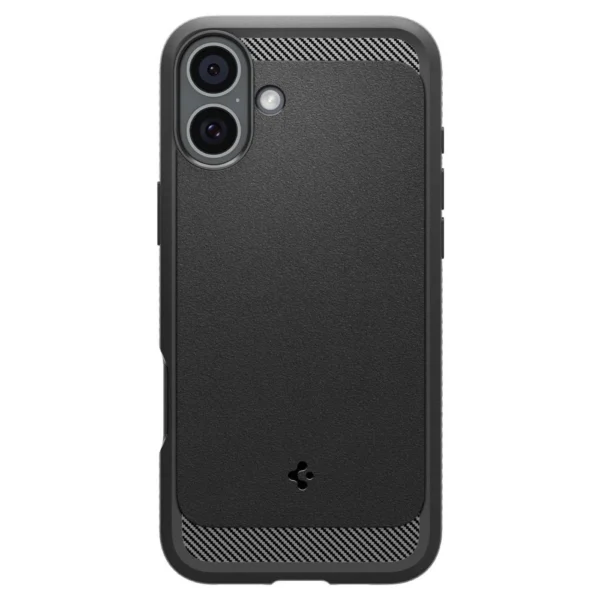 Spigen Rugged Armor MagSafe Case for iPhone 16 Plus - Black