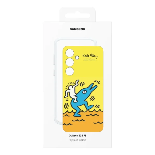 Samsung Flipsuit Case EF-MS721CYEGWW for Samsung Galaxy S 24 FE - yellow