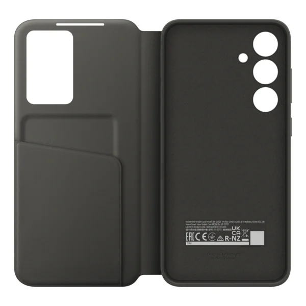 Samsung Smart View Wallet Case EF-ZS721CBEGWW for Samsung Galaxy S24 FE - Black