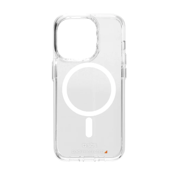 SBS D3O MagSafe Case for iPhone 15 Pro - Clear