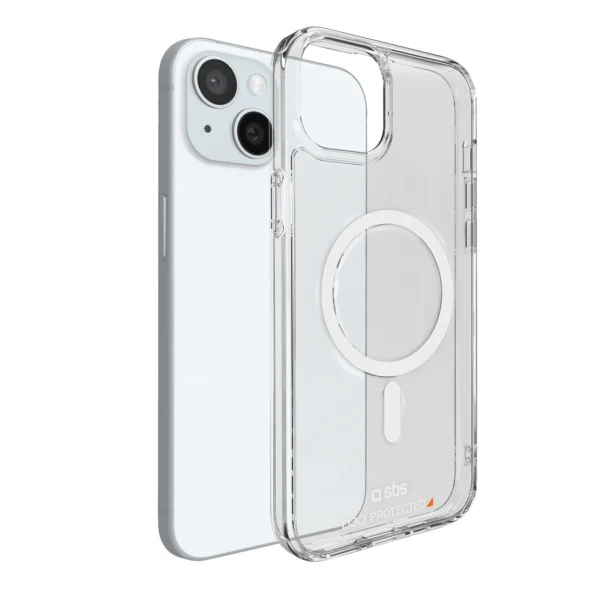 SBS D3O MagSafe Case for iPhone 14 / 13 - Transparent