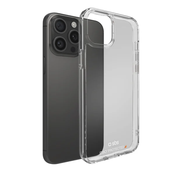 SBS D3O iPhone 15 Pro Max Case - Transparent