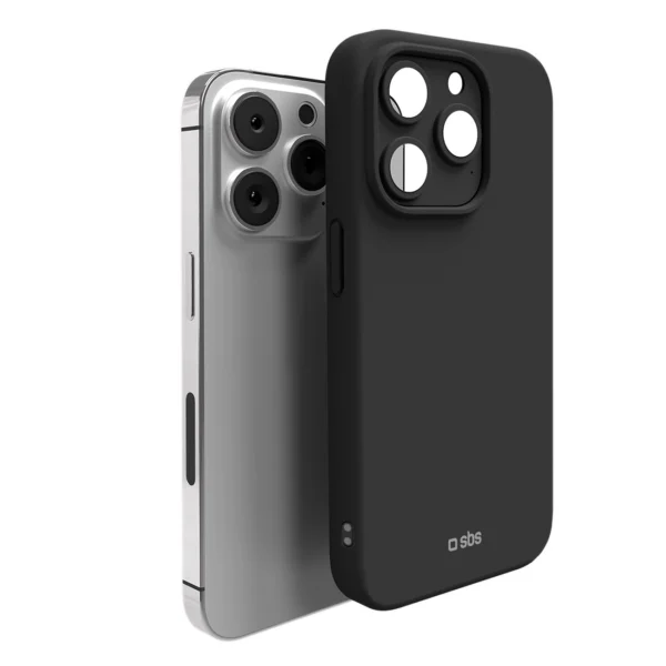 SBS Full Active Case D3O for iPhone 15 Pro - black