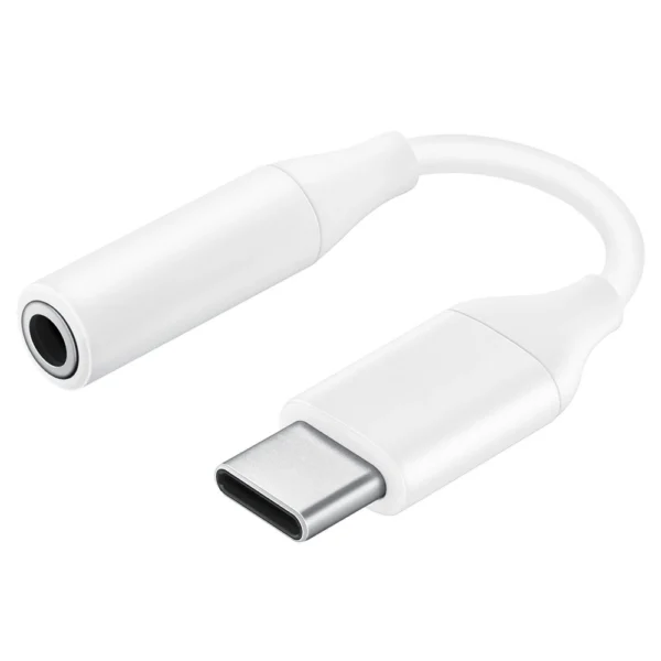 Samsung Headphone Adapter 3.5mm Mini Jack (Female) - USB Type C (Male) White (EE-UC10JUWEGWW)