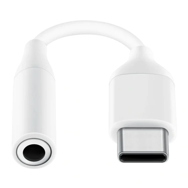 Samsung Headphone Adapter 3.5mm Mini Jack (Female) - USB Type C (Male) White (EE-UC10JUWEGWW)