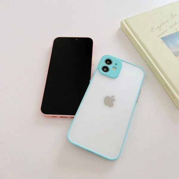 Milky Case silicone flexible translucent case for iPhone 11 Pro pink