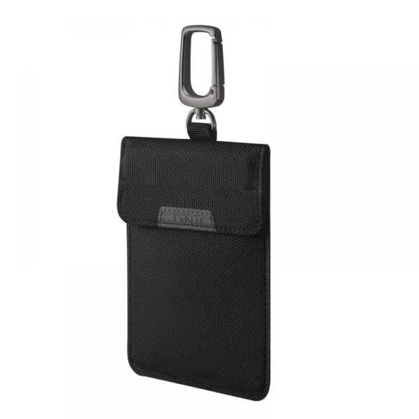 FARADAY CAGE Spigen POUCH KEYLESS RFID SIGNAL BLOCKER BLACK