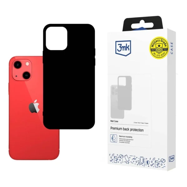 Case for iPhone 13 mini series 3mk Matt Case - black