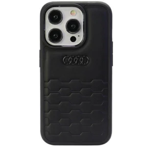 Audi GT Synthetic Leather case for iPhone 15 Pro – black