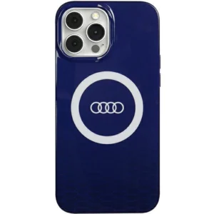 Audi IML Big Logo MagSafe case for iPhone 13 Pro Max – blue