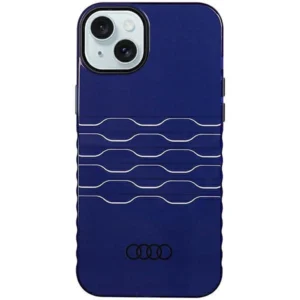 Audi IML MagSafe case for iPhone 15 Plus / 14 Plus – blue