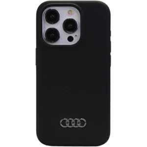 Audi Silicone Case for iPhone 15 Pro – black