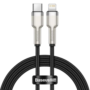 Baseus Cafule Series Metal Data USB-C / Lightning 20W PD cable 1 m – black