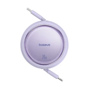 Baseus Free2Pull Cable Retractable USB-C / Lightning 20W 1m – Purple