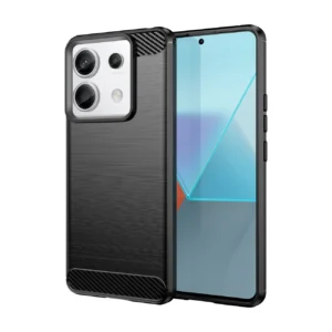 Carbon Case for Xiaomi Redmi Note 13 5G – black