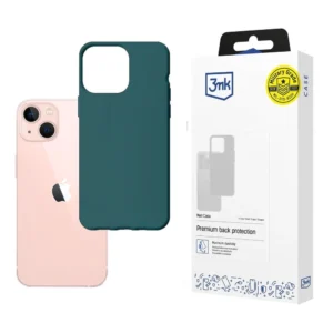 Case for iPhone 14 Plus from the 3mk Matt Case series – dark green