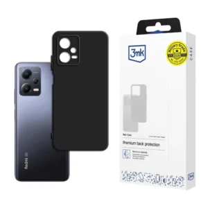 Case for Xiaomi Redmi Note 12 Pro+ from the 3mk Matt Case series – black