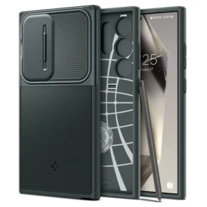 Caseology Parallax case for Samsung Galaxy S24 Ultra – dark green