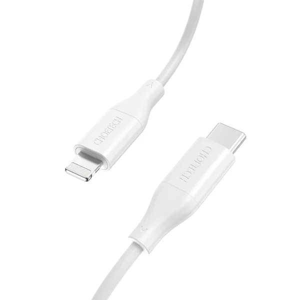 Choetech IP0040 USB-C / Lightning MFi PD 30W 1.2m cable – white