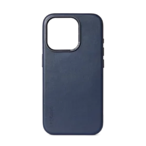 Decoded Leather Case with MagSafe for iPhone 15 Pro Max – blue