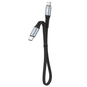 Dudao L10C USB-C – USB-C PD cable 100W 5A 0.23m – black