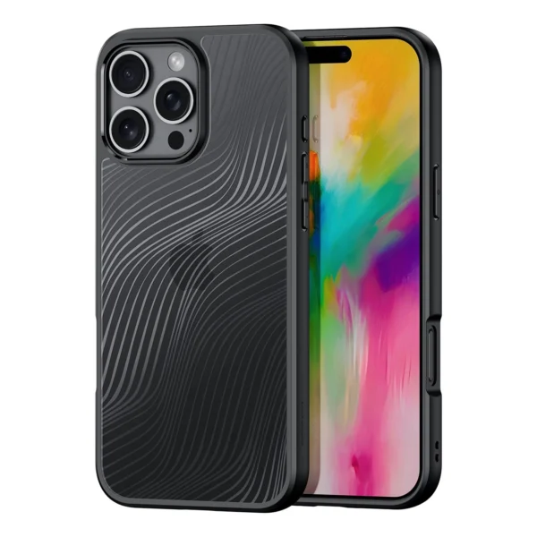 Dux Ducis Aimo Case for iPhone 16 Pro Max – Black