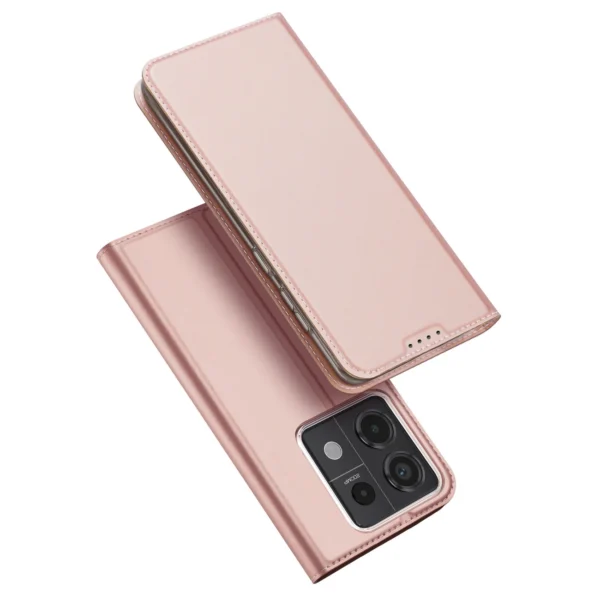 Dux Ducis Skin Pro case with flap and card slot for Xiaomi Redmi Note 13 Pro 5G – pink