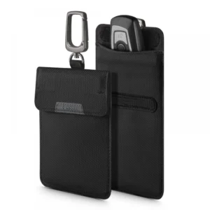 FARADAY CAGE Spigen POUCH KEYLESS RFID SIGNAL BLOCKER BLACK