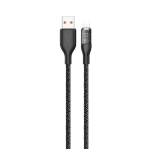 Fast charging cable 30W 1m USB – Lightning Dudao L22L – gray