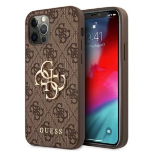 Guess 4G Big Metal Logo Case for iPhone 12 / iPhone 12 Pro –