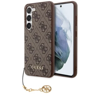 Guess S23 S911 brown/brown hardcase 4G Charms Collection