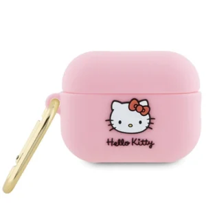 Hello Kitty Silicone 3D Kitty Head case for AirPods Pro 2 (2022/2023) – pink