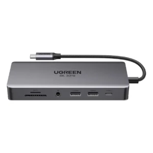 HUB Ugreen CM681 15978 13in1 USB-C – 2x USB-A 3.2 / 2x USB-A 3.0 / USB-C 3.2 / 2x HDMI / DisplayPort / RJ45 / SD and TF / AUX / USB-C PD