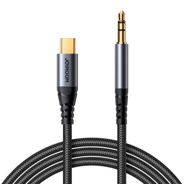 Joyroom Audio Transfer Series SY-A07 Mini Jack 3.5mm/USB-C Cable 1.2m – Black