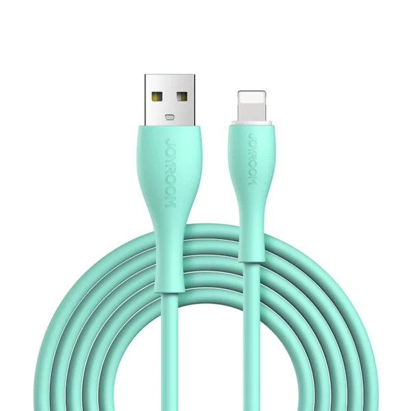 Joyroom Bowling Data Cable S-2030M8 USB-A / Lightning 3A 2m – green