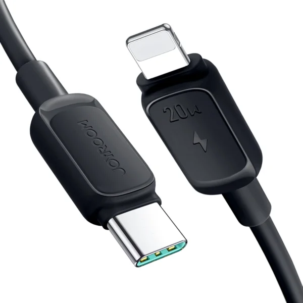 Joyroom Multi-Color Series A14 USB-C/ Lightning Cable 20W 1.2 m – Black