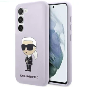 Karl Lagerfeld S23+ S916 hardcase purple/purple Silicone Ikonik