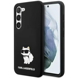 Karl Lagerfeld Silicone Choupette case for Samsung Galaxy S24+ – black