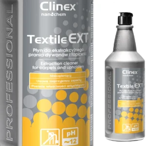 Liquid for machine and hand washing of carpets and upholstery CLINEX Textile EXT 1L